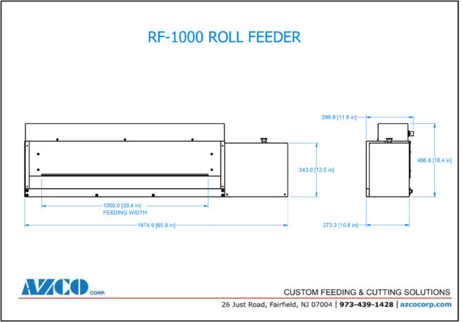 RF-1000 Product Drawing