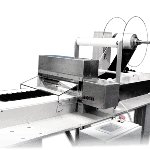 Cut to length system with dancer unwind and outfeed conveyor