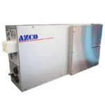Cut to length assembly with accumulator uses rotary flying knife to cut labels