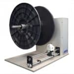 Traverse rewind with guide assembly