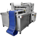 Cut to length slitter station unwinds and cuts product into precise pieces